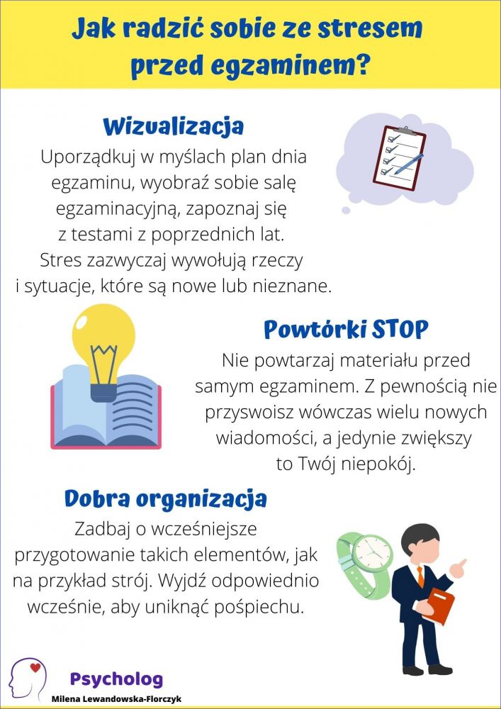 jak radzic sobie ze stresem przed egzaminem 3