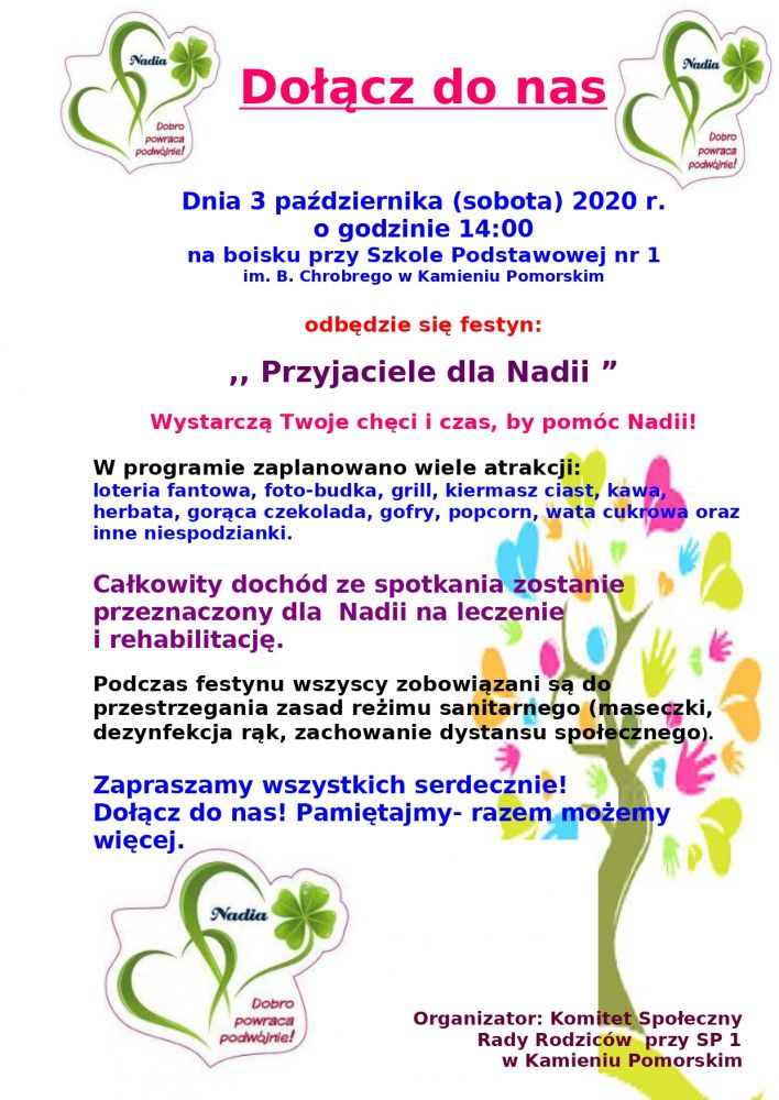 Przyjaciele dla Nadii