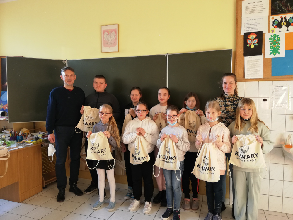 Konkurs plastyczny "Moja mała ojczyzna" w Kamieniu Pomorskim i Kowarach