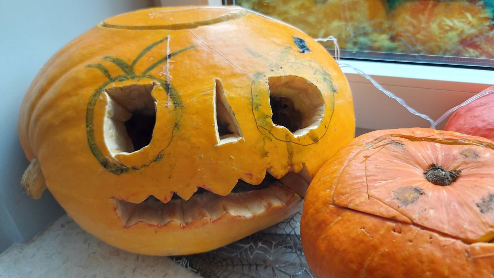 Przygotowania do Halloween