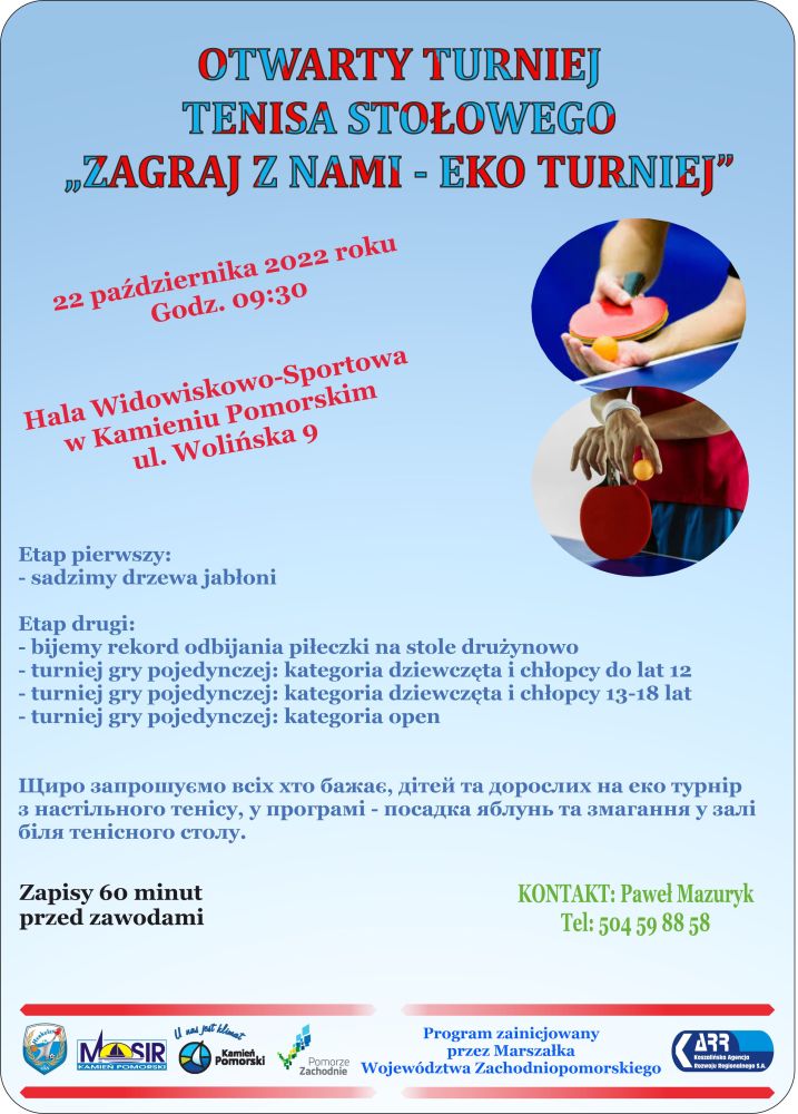 Otwarty Turniej Tenisa Stołowego