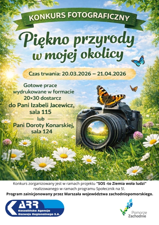 Konkurs fotograficzny "Piękno przyrody w mojej okolicy"