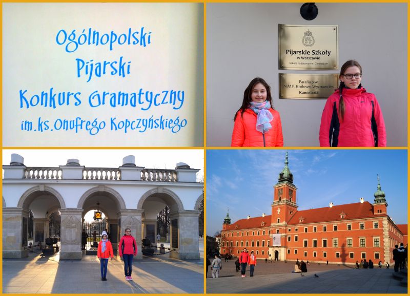 Ada i Julia na Ogólnopolskim Konkursie w Warszawie