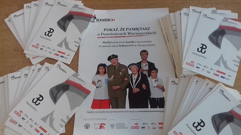 „BohaterON w Twojej Szkole”
