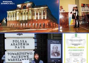 Zwycięstwo Julii Mancewicz w ogólnopolskim konkursie polonistycznym