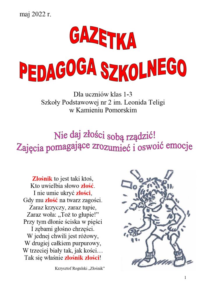 Nie daj złości sobą rządzić